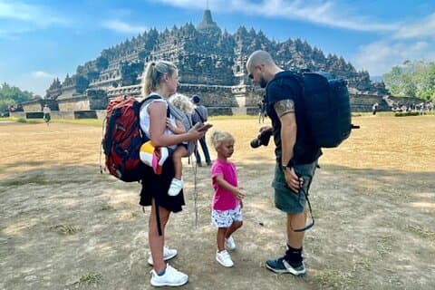 Borobudur och Prambanan Temple och Merapi Volcano Tour