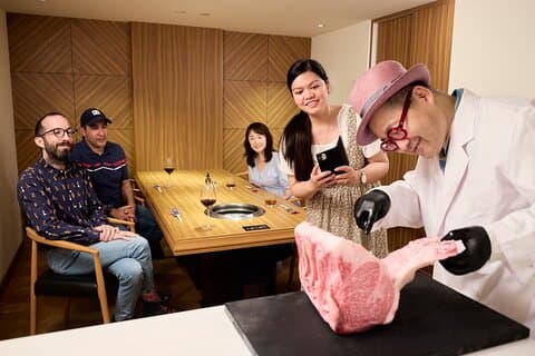 Masterclass Wagyu a Tokyo: spettacolo di macelleria ed esperienza Yakiniku