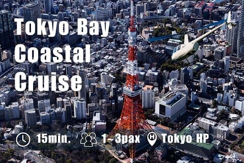 TOKYO Skytree Private Helicopter Tour (15-Min)