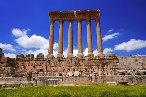Randonnée en cèdre, temples de Baalbek et vin de Ksara | Excursion privée d'une journée