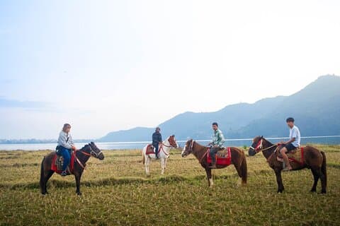 Halvdagsridning i Pokhara