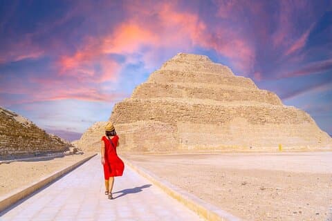 Découvrez les pyramides de Memphis, Sakkara et Dahshur