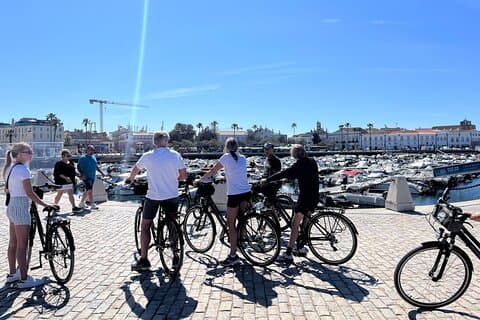 Geführte Fahrradtour in Faro (2,5 Std.)