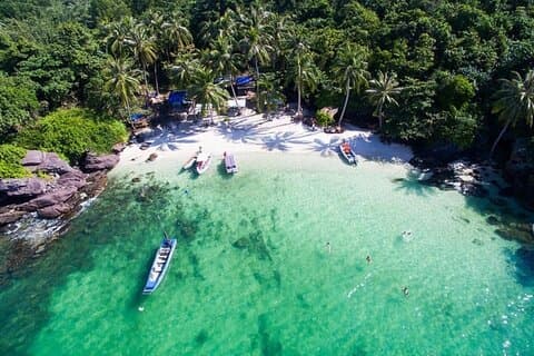 Phu Quoc Drie Eilanden Tour per kano