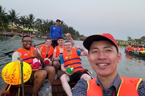 Hoi An City Boat Ride and Lantern Release Luxury Private Tour