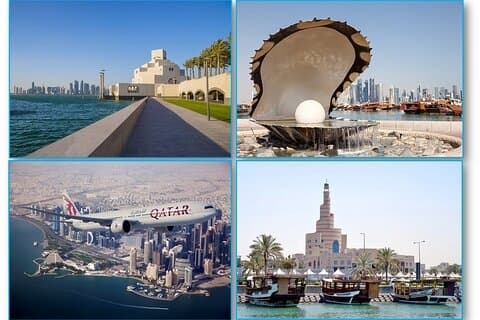 Visita Doha : Aspectos destacados Tour por la ciudad de Doha y paseo en crucero por Dhow