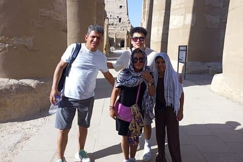 Privat halvdagstur til East Bank Karnak og Luxor-templene