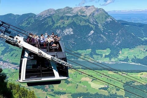 Visite privée au Stansenhorn depuis Lucerne