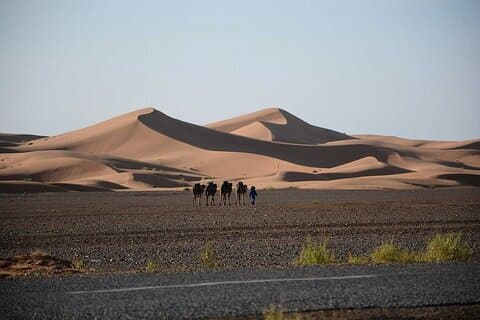 Private taxi for two days from Merzouga to Marrakesh