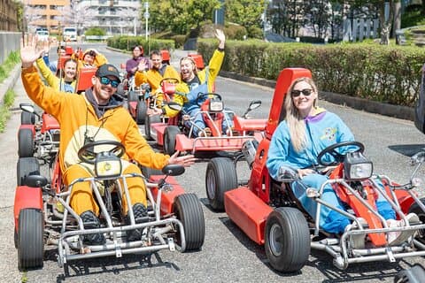 Shinjuku Go Karting Tour med sjovt kostume