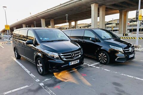 Transfer privado do aeroporto de Paris para o centro da cidade