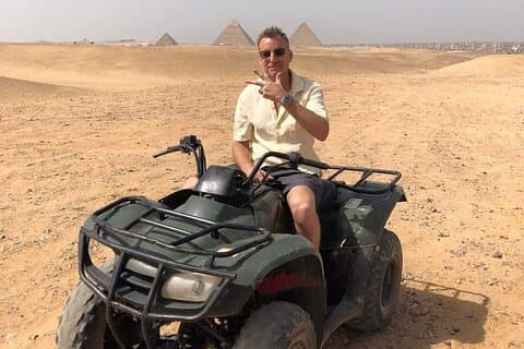 Giza Pyramids Desert Adventure: Quad Bike, Camel & Horse Safari