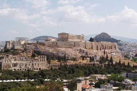 Sightseeing i Aten