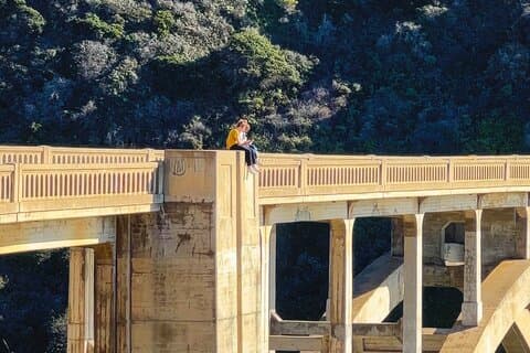Recorrido fotográfico por el puente Bixby, el parque estatal Garrapata y una playa aislada