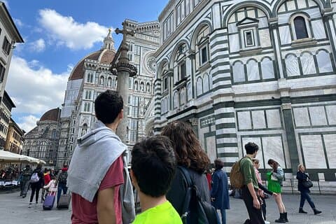 Kid-friendly Play and sightseeing Florence Private Family Tour