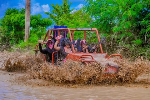Tour en Buggy con granja orgánica, Macao Beach Visita desde Punta Cana