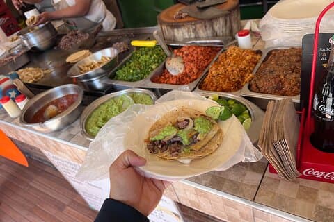 2 timmar privat Gastronomisk tur i Mexico City (NY TOUR!)
