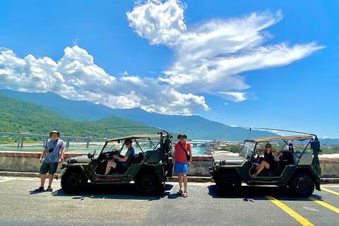 Hue to Hoi An Jeep Adventure: Privat tur med naturskjønn utsikt