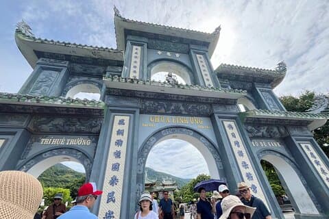DA Nang Private Car Charter: Marble Mountain og Lady Buddha (4 t)