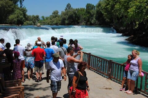 Manavgat River Boat, Bazaar, Waterfall Tour from Belek