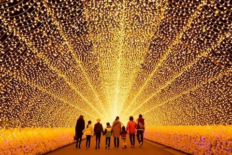 Excursión a Nagoya Jazz Dream Outlet y Nabana no Sato Light Show