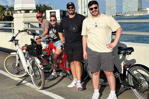Tour en vélo électrique à South Beach