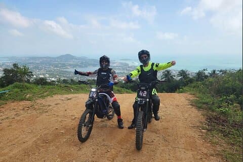 Private Electric Dirt Bike Tour in Koh Samui Jungle & Mountain