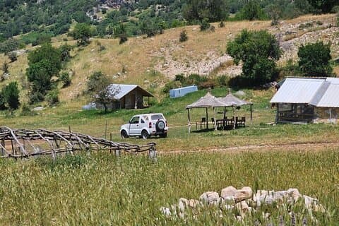 Albanese plattelandsleven Shepherd's Hut Tour