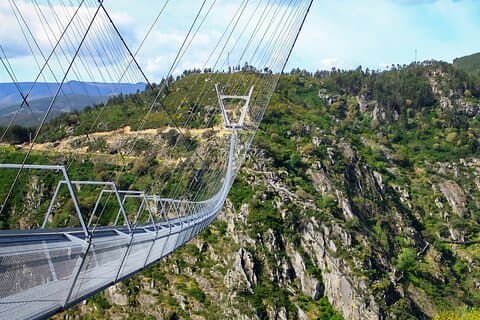 516 Arouca Bridge & Paiva Walkways Tour med lunch från Porto