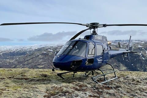 Visita de helicóptero de Glacier Edge com desembarque a partir de Skaftafell
