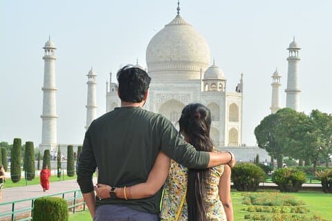 4 - Dagstur till Gyllene Triangeln : Delhi, Agra & Jaipur i lyx