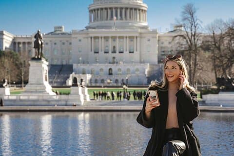 Audioguide zur Architektur der National Mall in Washington
