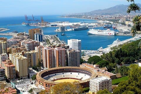 Tour a Málaga saindo de Sevilha