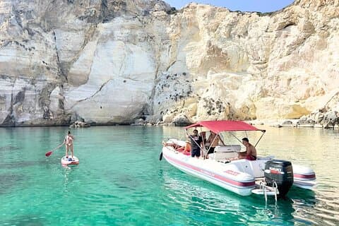 Cagliari: Schlauchboottour mit Schnorcheln