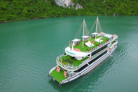 Apollo Premium 5-stjernet dagskruese til Ha Long Bay med buffet frokost