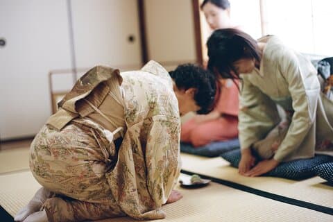 Teceremoni av temästaren i Kyoto SHIUN AN
