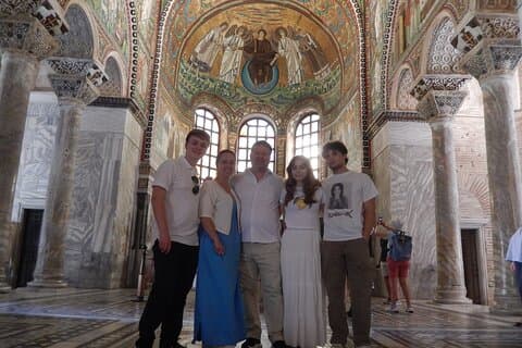 Play and Visit Ravenna City Private Tour for Kids with Gelato