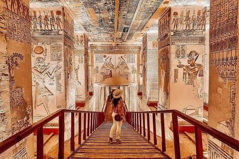 Privat guidad tur Valley of the kings kung Tut grav och andra