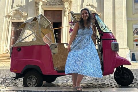 Tour privado de 2 horas para descubrir Belém con Tuk Tuk