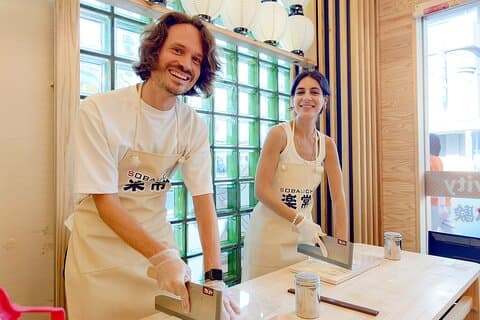 Tour guidato privato di Tokyo di 5 ore e esperienza di produzione di Soba di 1 ora