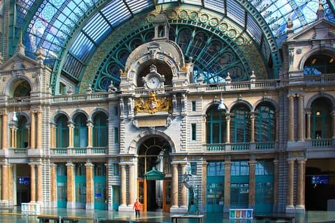 Antwerpen Heritage - katedralen, Grote Markt och centralstationen