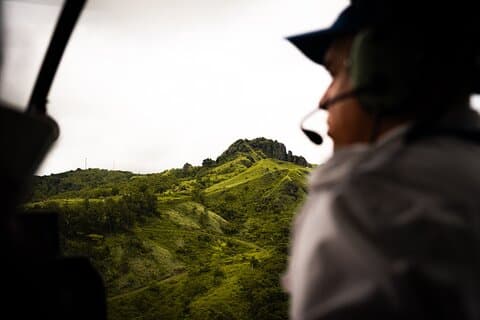 Fiji Privat Helicopter Tour Sleeping Giant og Koroyanitu Heritage Park