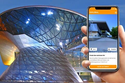 Tour autoguiado de búsqueda del tesoro y lugares de interés del Olympiapark de Múnich