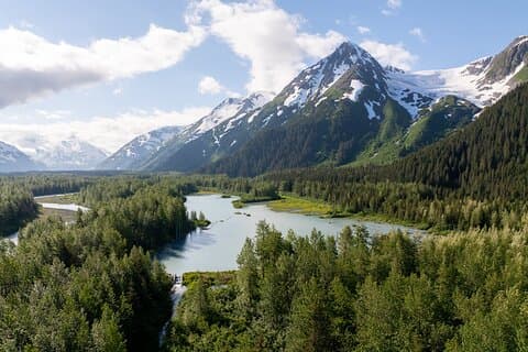 Anchorage para Whittier Wildlife Adventure