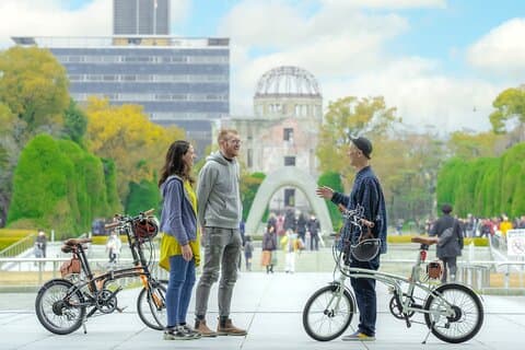 Hiroshima 2hr Peace Cycling Tour with Local Guide