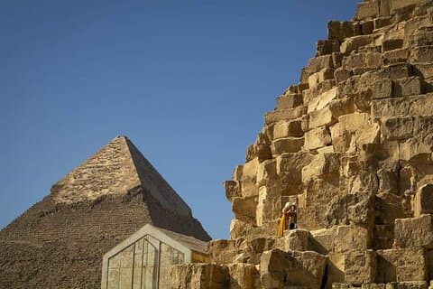 Private Giza Pyramids & Saqqara Tour with Camel Ride