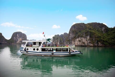 Descubra la belleza de la bahía de Halong : crucero boutique privado de 4 horas