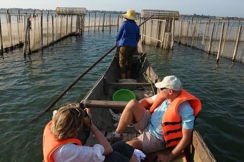 Privat tur fra Hue til Tam Giang Lagoon Sunset Experience