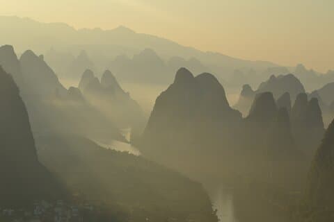 Guilin Highlights Tour del fiume Li a Yangshuo e alla collina di Xianggong