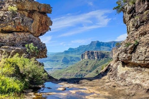 Safari d'une demi-journée dans les montagnes du Drakensberg au départ de Durban